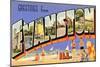 Greetings from Evanston, Illinois-null-Mounted Art Print