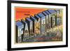 Greetings from Falmouth, Massachusetts-null-Framed Premium Giclee Print