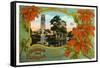 Greetings from Florida, Bok Tower-null-Framed Stretched Canvas