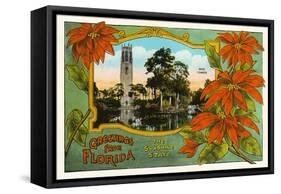 Greetings from Florida, Bok Tower-null-Framed Stretched Canvas