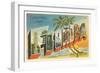 Greetings from Florida v2-Wild Apple Portfolio-Framed Premium Giclee Print