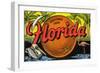 Greetings from Florida-null-Framed Art Print