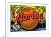 Greetings from Florida-null-Framed Art Print