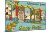 Greetings from Florida-null-Mounted Art Print