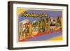 Greetings from Florida-null-Framed Art Print