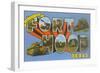 Greetings from Fort Hood, Texas-null-Framed Art Print