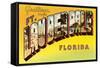 Greetings from Fort Lauderdale, Florida-null-Framed Stretched Canvas