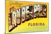 Greetings from Fort Lauderdale, Florida-null-Mounted Giclee Print