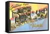 Greetings from Fort Lauderdale, Florida-null-Framed Stretched Canvas