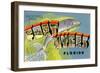 Greetings from Fort Myers, Florida-null-Framed Giclee Print