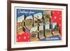 Greetings from Fort Sill, Oklahoma-null-Framed Premium Giclee Print