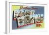 Greetings from Fort Wayne, Indiana-null-Framed Art Print