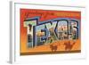 Greetings from Fredricksburg, Texas-null-Framed Art Print