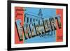 Greetings from Fremont, Ohio-null-Framed Premium Giclee Print