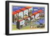 Greetings from Ft. Bragg, North Carolina-null-Framed Art Print