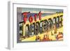 Greetings from Ft. Lauderdale, Florida-null-Framed Art Print