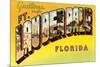 Greetings from Ft. Lauderdale, Florida-null-Mounted Art Print