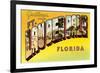Greetings from Ft. Lauderdale, Florida-null-Framed Premium Giclee Print