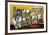 Greetings from Ft. Wayne, Indiana-null-Framed Premium Giclee Print