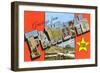 Greetings from Ft. Worth, Texas-null-Framed Art Print