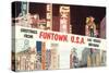 Greetings from Funtown, Las Vegas, Nevada-null-Stretched Canvas