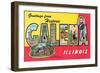 Greetings from Galena, Illinois-null-Framed Art Print