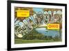 Greetings from Gallipolis, Ohio-null-Framed Art Print