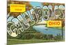 Greetings from Gallipolis, Ohio-null-Mounted Premium Giclee Print