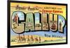 Greetings from Gallup, New Mexico-null-Framed Art Print