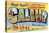 Greetings from Gallup, New Mexico-null-Stretched Canvas