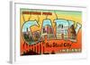 Greetings from Gary, Indiana-null-Framed Art Print