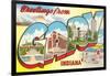 Greetings from Gary, Indiana-null-Framed Art Print