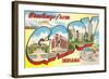 Greetings from Gary, Indiana-null-Framed Art Print