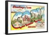 Greetings from Gary, Indiana-null-Framed Art Print
