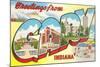 Greetings from Gary, Indiana-null-Mounted Art Print