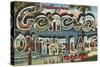 Greetings from Geneva on the Lake, Ohio-null-Stretched Canvas