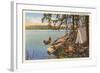 Greetings from Georgian Bay, Canada-null-Framed Art Print