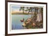 Greetings from Georgian Bay, Canada-null-Framed Premium Giclee Print