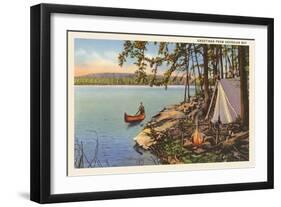 Greetings from Georgian Bay, Canada-null-Framed Art Print