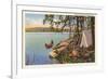 Greetings from Georgian Bay, Canada-null-Framed Art Print