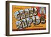 Greetings from Grand Rapids, Michigan-null-Framed Art Print