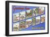 Greetings from Grand Rapids, Michigan-null-Framed Art Print