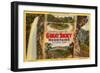 Greetings from Great Smoky Mountains-null-Framed Art Print