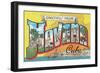 Greetings from Havana, Cuba-null-Framed Art Print