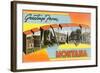 Greetings from Havre, Montana-null-Framed Art Print