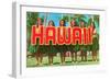 Greetings from Hawaii-null-Framed Art Print