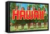 Greetings from Hawaii-null-Framed Stretched Canvas