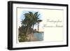 Greetings from Hawaiian Islands-null-Framed Art Print