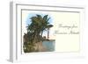 Greetings from Hawaiian Islands-null-Framed Art Print