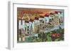 Greetings from Henderson, North Carolina-null-Framed Art Print